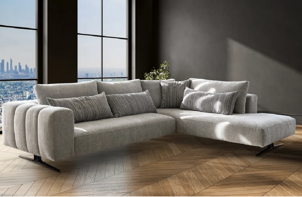 Γωνιακός Καναπές Dream Με Μηχανισμούς Ανάκλισης