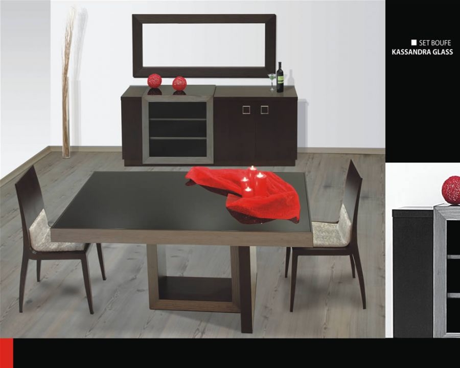 Τραπεζαρία Kassandra Glass