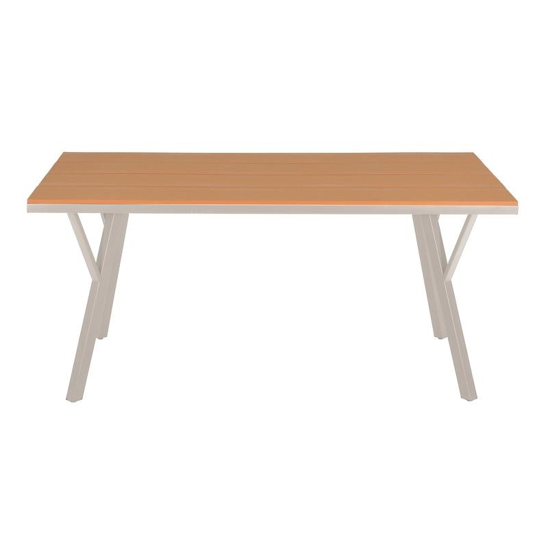 Μεταλλικό Τραπέζι  Κήπου  FL6514 Με Επιφάνεια Polywood