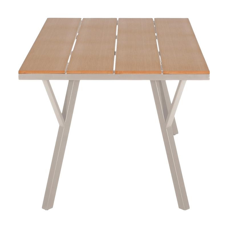 Μεταλλικό Τραπέζι  Κήπου  FL6514 Με Επιφάνεια Polywood