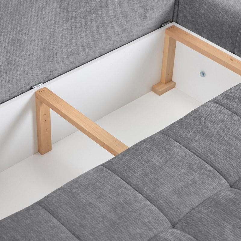 Γωνιακός Καναπές Κρεβάτι Δεξιά Γωνία Bogota