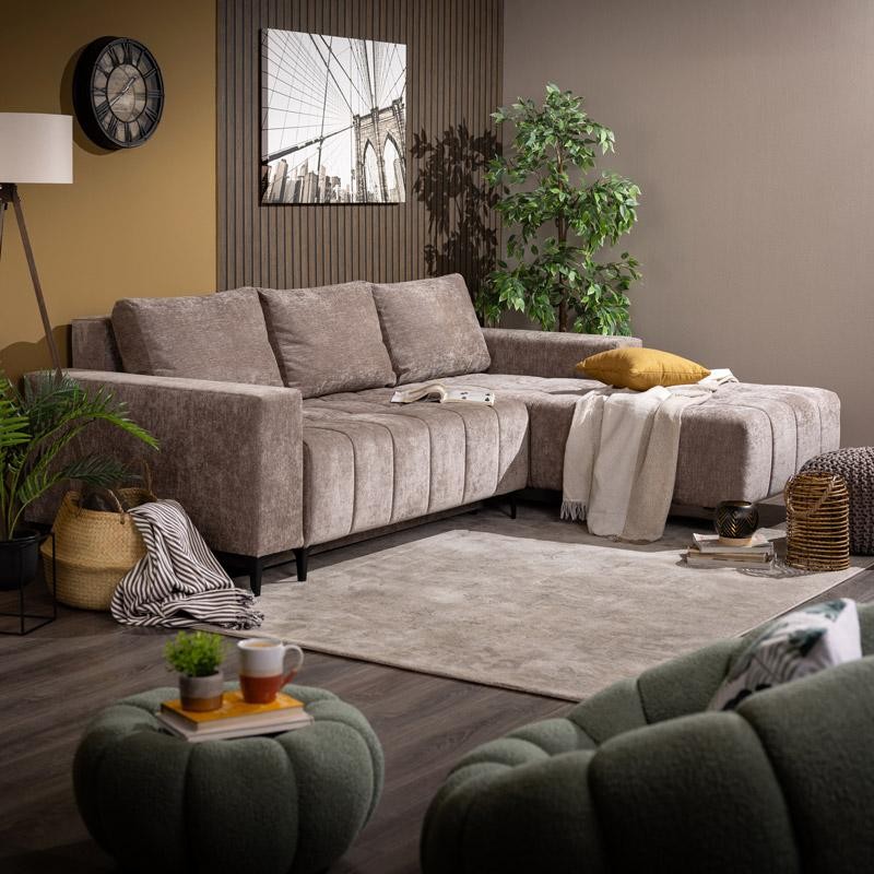Γωνιακός Καναπές Κρεβάτι Δεξιά Γωνία Bogota