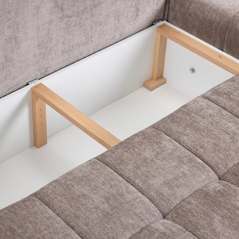 Γωνιακός Καναπές Κρεβάτι Δεξιά Γωνία Bogota