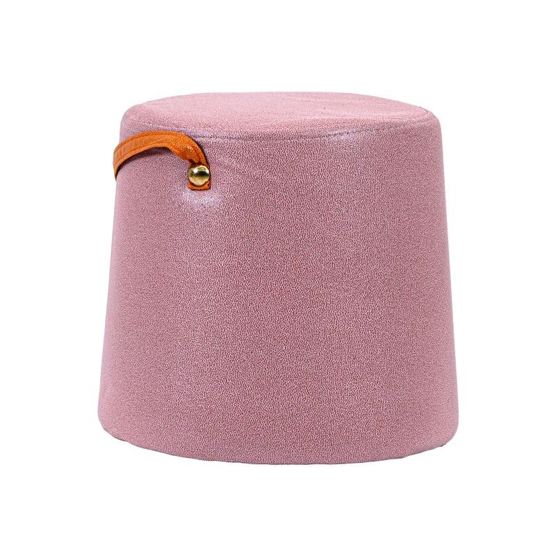 Διακοσμητικό Υφασμάτινο Σκαμπό 