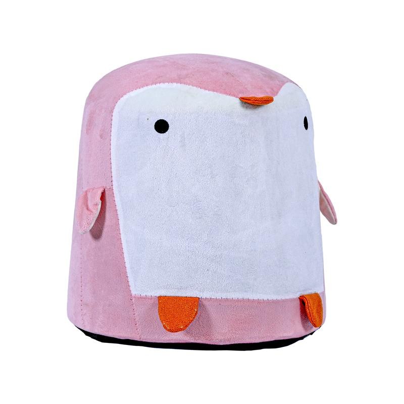 Διακοσμητικό Υφασμάτινο Σκαμπό Πιγκουίνος