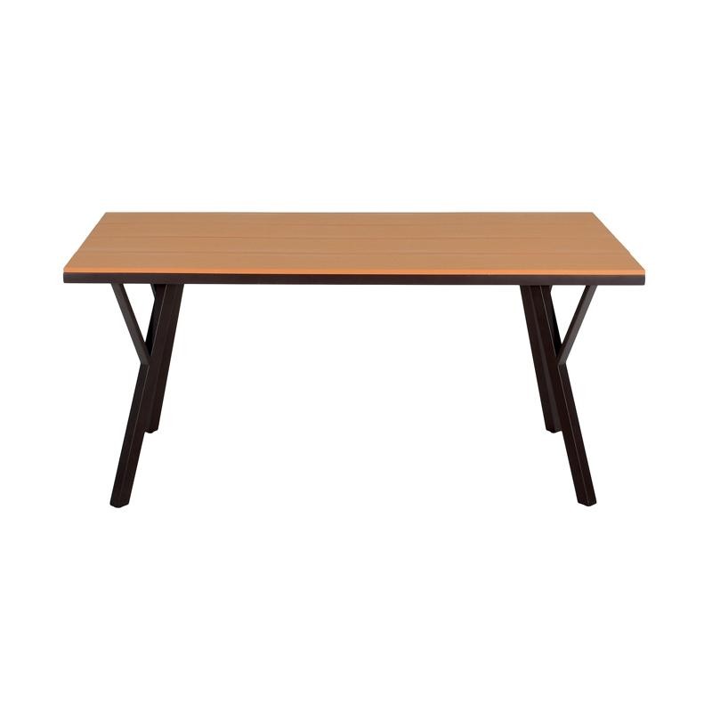 Μεταλλικό Τραπέζι  Κήπου  FL6514 Με Επιφάνεια Polywood