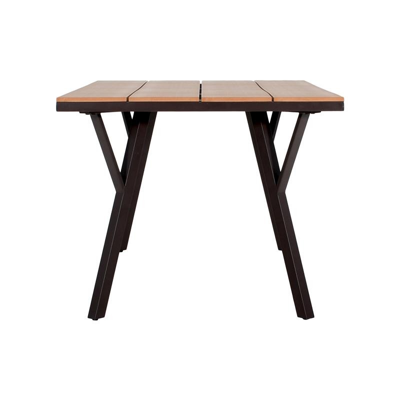 Μεταλλικό Τραπέζι  Κήπου  FL6514 Με Επιφάνεια Polywood