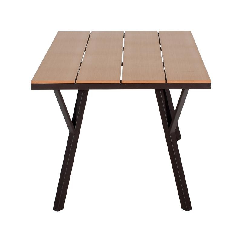 Μεταλλικό Τραπέζι  Κήπου  FL6514 Με Επιφάνεια Polywood