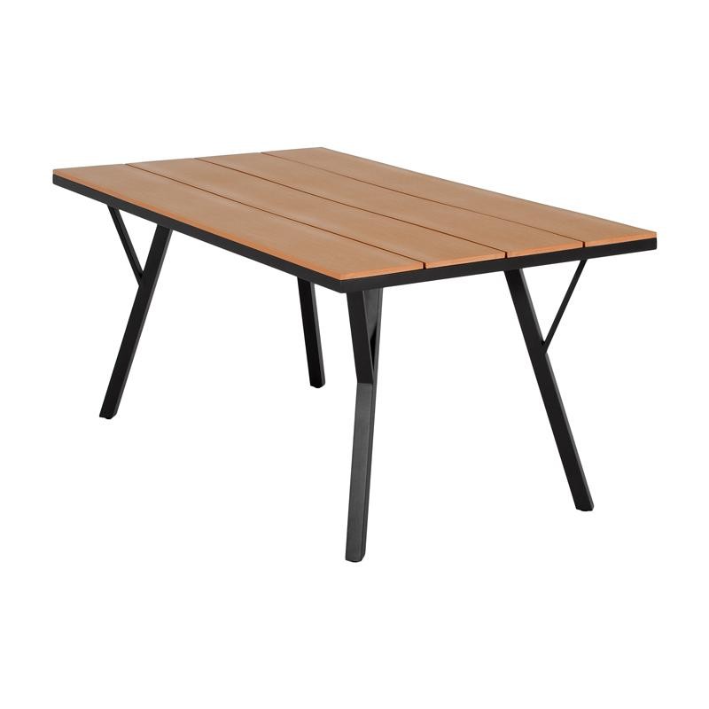 Μεταλλικό Τραπέζι  Κήπου  FL6514 Με Επιφάνεια Polywood